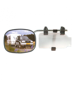 E-mark Approved Rearview Flat Car Side Caravan Towing Mirror