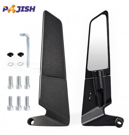 Hot Sale Large Size New Design Knife Type Aluminum CNC Side Mirror Scooters Motorcycle Universal Fixed Wind Wing Rearview Mirror Hot Sale Large Size New Design Knife Type Aluminum CNC Side Mirror Scooters Motorcycle Universal Fixed Wind Wing Rearview Mirror